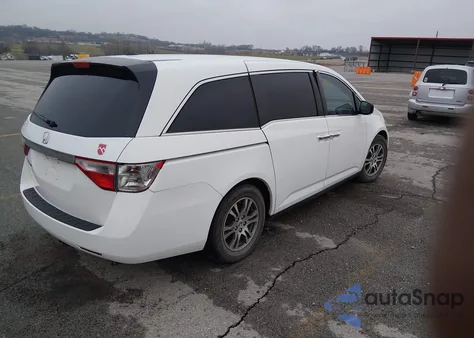 2013 Honda Odyssey Ex-L z USA, uszkodzony, nr VIN 5FNRL5H67DB053922